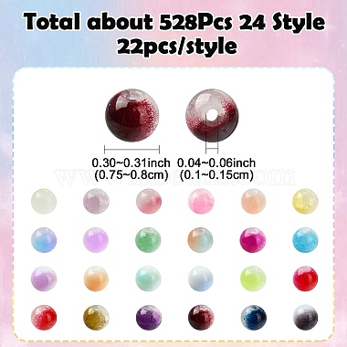 528Pcs 24 Style Mixed Style Glass Beads(DGLA-YW0001-20)-3
