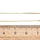 スターリングシルバーベネチアンチェーンネックレス(X-STER-M086-03B)-2