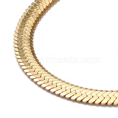 PVD Vacuum Plating 304 Stainless Steel Snake Chains Necklaces(X-NJEW-O058-31G)-2