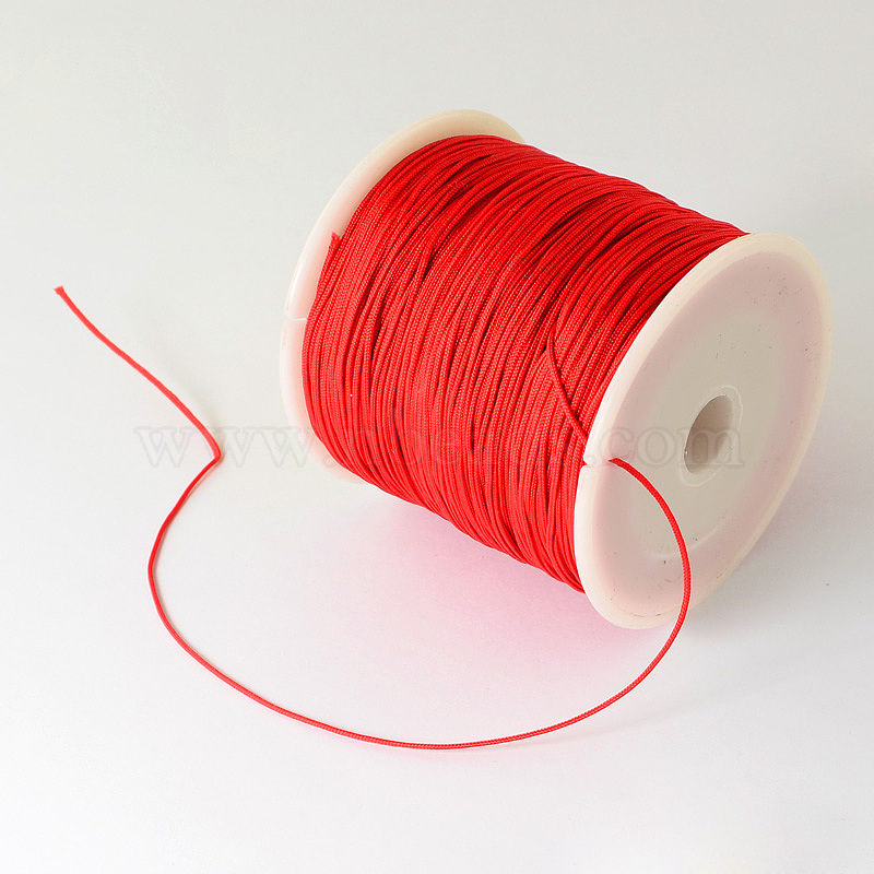 Braided Nylon Thread, Chinese Knotting Cord Beading Cord for Beading ...