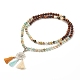 Om Mani Padme Hum Buddhist Necklace(NJEW-JN03839)-4