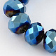 Chapelets de perles en verre galvanoplastique(EGLA-R080-10mm-M)-2