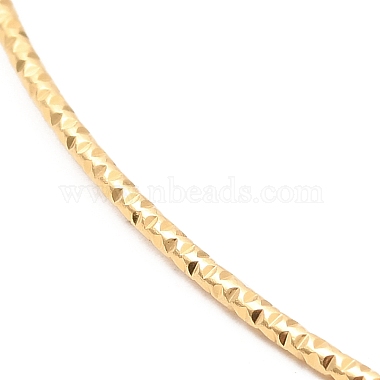 Ion Plating(IP) 304 Stainless Steel Necklaces(STAS-D084-31G)-2