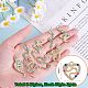 16 Pieces Alloy Snake Charms Pendant Cubic Zirconia Snake Charm Animal Pendant Mixed Color for Jewelry Necklace Earring Making Crafts(JX732A)-2
