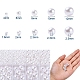 443pcs 5 tailles de perles d'imitation en plastique abs(KY-YW0001-10)-2