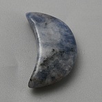 Natural Blue Spot Jasper Moon Palm Stones, Crystal Pocket Stone for Reiki Balancing Meditation Home Decoration, 18~19x11x5~5.5mm(G-WH0035-07E)