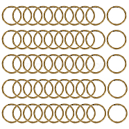 WADORN 5 Bags Tibetan Style Iron Split Key Rings, Keychain Clasp Findings, Antique Bronze, 28x3mm, Inner Diameter: 23.5mm, 10pcs/bag(IFIN-WR0001-09)