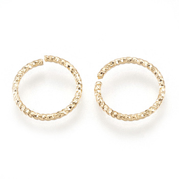 Brass Linking Rings, Real 18K Gold Plated, Ring, 10x1mm