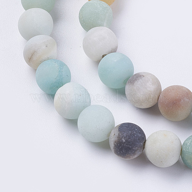 Chapelets de perles en pierre précieuse naturelle et synthétique(G-XCP0001)-4