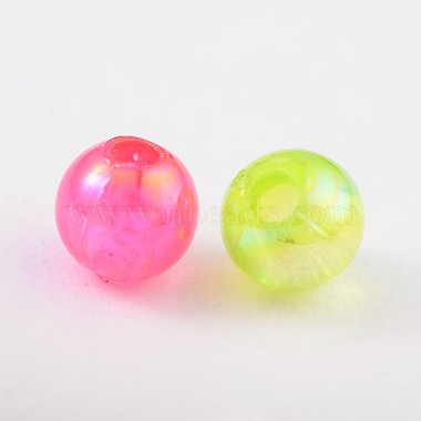 Eco-Friendly Transparent Acrylic Beads(PL731M)-2