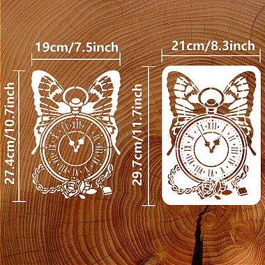 Plastic Drawing Painting Stencils Templates(DIY-WH0396-506)-2