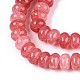 ガラスビーズストランド(X-GLAA-N059-5x8mm-23)-3