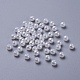 White Chunky Imitation Loose Acrylic Round Spacer Pearl Beads for Kids Jewelry(X-PACR-5D-1)-2