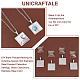 Kit de fabrication de pendentif vierge unicraftale diy(DIY-UN0004-93)-5