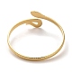 Golden 304 Stainless Steel Cuff Bangle for Women(BJEW-C050-02B-G)-3