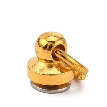 Accessories, Brass Screw nut, Iron Screws, Platinum & Golden, 17x8mm, Hole: 7mm