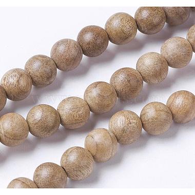 Natural Wood Beads Strands(WOOD-J001-02-10mm)-2