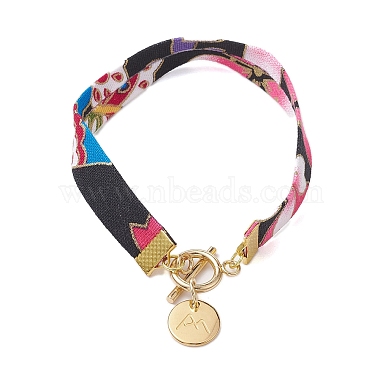 Ethnic Style Polyester Ribbons Bracelets(BJEW-JB10495)-4