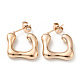 Boucles d'oreilles carrées(EJEW-G293-08RG)-1