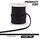 Microfibe Imitation Leather Braided Cord(OCOR-WH0101-29A)-2