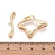 6Pcs Brass Toggle Clasps(KK-T073-43G)-5