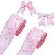 Polyester Satin Ribbon(SRIB-WH0001-06C)-1
