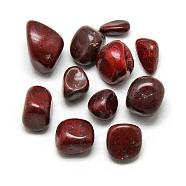Natural Brecciated Jasper Gemstone Beads, Tumbled Stone, Nuggets, No Hole/Undrilled, 12~28x12~21x7~18mm(G-S218-10)