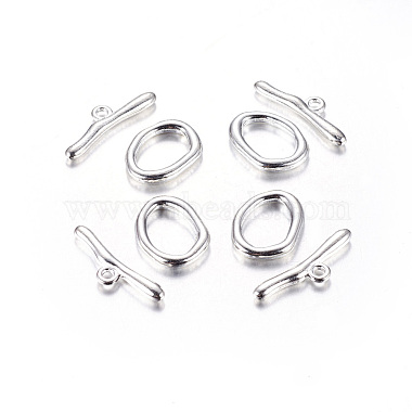 Alloy Toggle Clasps(PALLOY-G014-S)-2
