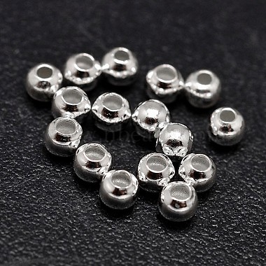 925 perlas de plata esterlina(STER-F012-01J)-2