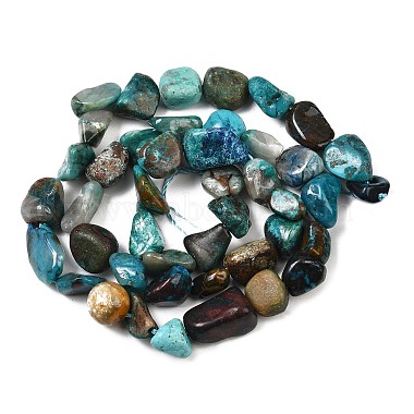 chrysocolla naturelles brins de perles(G-L493-61)-5