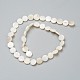 Perles de coquillages naturels d'eau douce(X-BSHE-I011-01D-02)-2