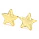 Rack Plating Brass Star Stud Earrings(X-EJEW-P242-05G)-1