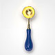 Golden Tone Alloy Wax Sealing Stamp Melting Spoon(STAM-PW0006-01)-1