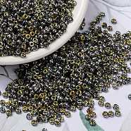 MIYUKI Round Rocailles Beads, Japanese Seed Beads, (RR4551) Crystal/Marea (VM), 8/0, 3mm, Hole: 1mm, about 19000~20500pcs/pound(SEED-G008-RR4551)