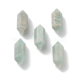 Natural Amazonite Double Terminated Points, Faceted, 15.5x6x5mm(G-G012-04)