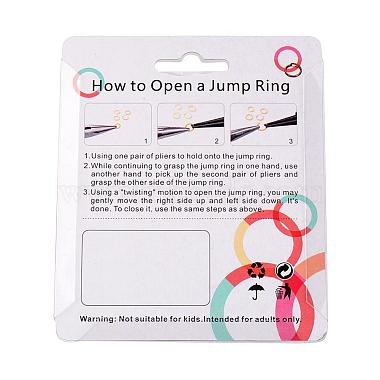 6 Colors Aluminum Wire Open Jump Rings(ALUM-JP0001-01C)-4