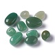 perles naturelles en aventurine verte(G-O188-07)-1