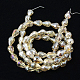 Electroplate Glass Beads Strands(EGLA-D015-7x5mm-24)-2