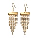 Rhinestone Chains Tassel Earrings(EJEW-JE05474)-1