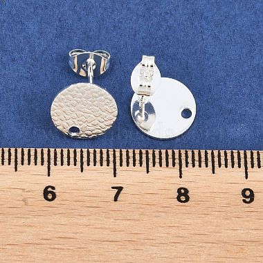 304 Stainless Steel Stud Earring Findings(STAS-O119-15A-S)-3