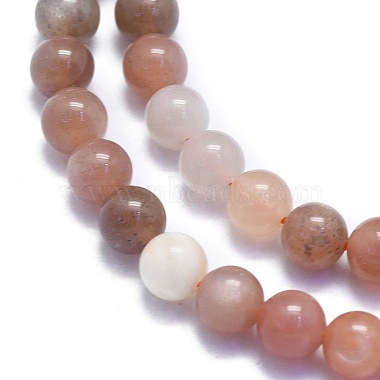 Natural Sunstone Beads Strands(G-K310-C08-8mm)-2