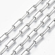 Unwelded Iron Paperclip Chains(CH-S125-18B-02)-1