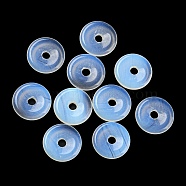 Opalite China Safety Buckle Pendants, 15~16x3~4mm, Hole: 3mm(G-B052-06)
