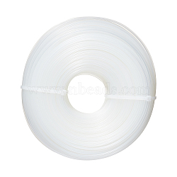 Round Weed Eater String, Nylon String Replacement Trimmer Line, White, 2mm, about 110m/bundle(NWIR-WH0009-18)