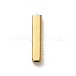 304 Stainless Steel Beads, Rectangle, Golden, 15x3x3mm, Hole: 1.8x1.8mm(STAS-Q316-05B-G)
