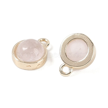 Natural Rose Quartz Pendants(G-K372-03G-12)-2