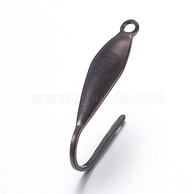 316 Surgical Stainless Steel Earring Hooks(STAS-L211-10-B)-1
