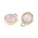 Natural Rose Quartz Pendants(G-K372-03G-12)-2