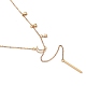 Brass Lariat Necklaces(NJEW-JN02966-02)-1