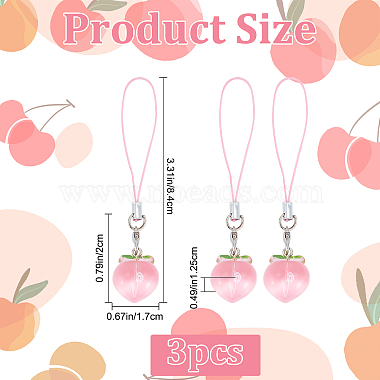 Cell Phone Strap Charm(HJEW-PH01858)-2
